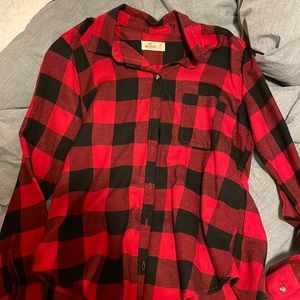 classic red flannel